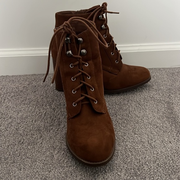 Soda Heeled Booties - Picture 2 of 6